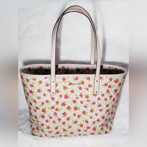 Michael Kors Floral Rose Tote